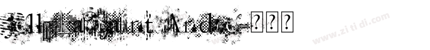 Jellyka Saint Andre字体转换